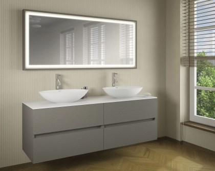 Умывальник Riho Avella 58x36 см, из искусственного камня