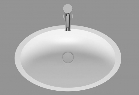 Умывальник Riho Avella 58x36 см, из искусственного камня