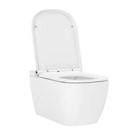 Унитаз подвесной  умный, с сиденьем микролифт Lavinia Boho Smart V-Clean