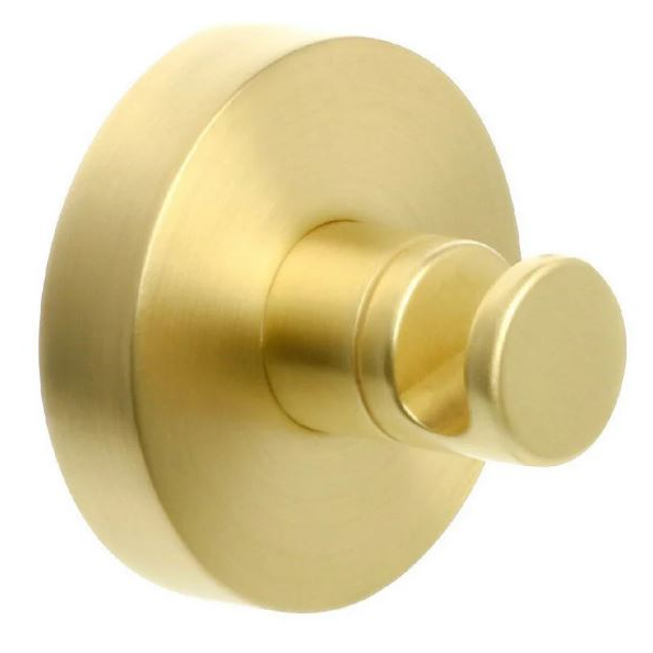 Крючок Fixsen Comfort Gold двойной, золото брашированное