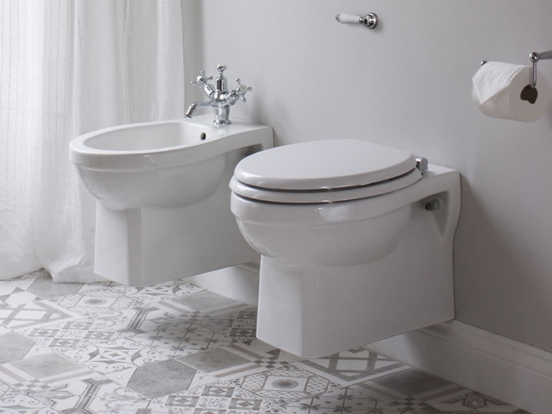 Унитаз Burlington подвесной 50х35,5