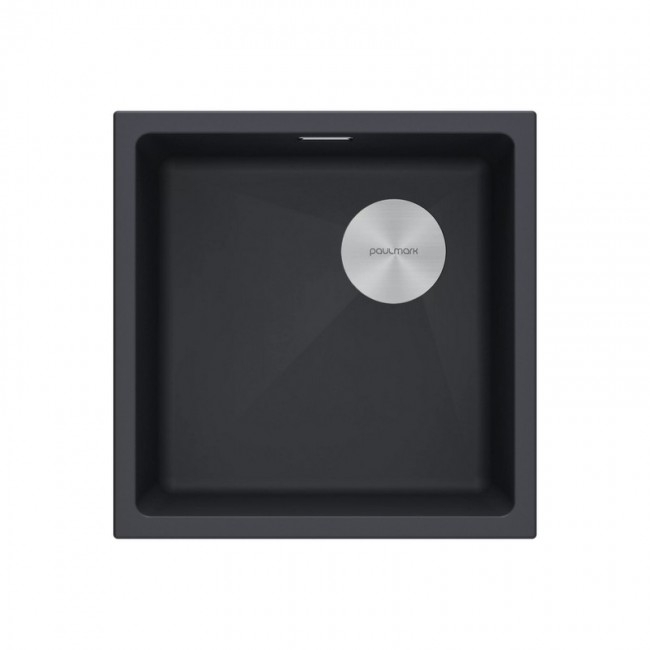 КУХОННАЯ МОЙКА PAULMARK LUMI (ЧЕРНЫЙ/АНТРАЦИТ)