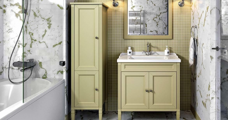 Caprigo ALBION-concept тумба 90 c раковиной