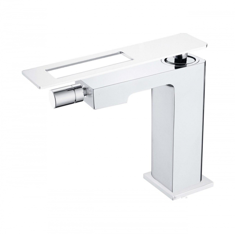 Смеситель для биде Boheme Q, белый/хром