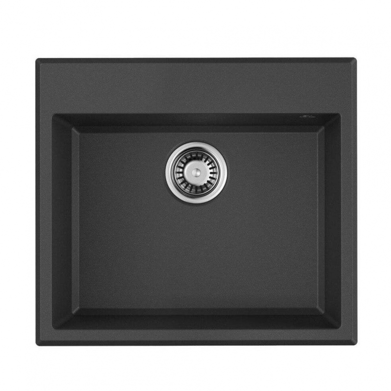 Мойкa OMOIKIRI Tedori 57 BL Tetogranit/черный