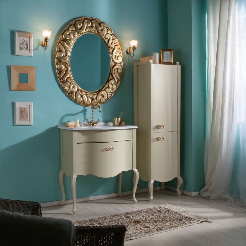 Caprigo BOURGET тумба  с раковиной, белая