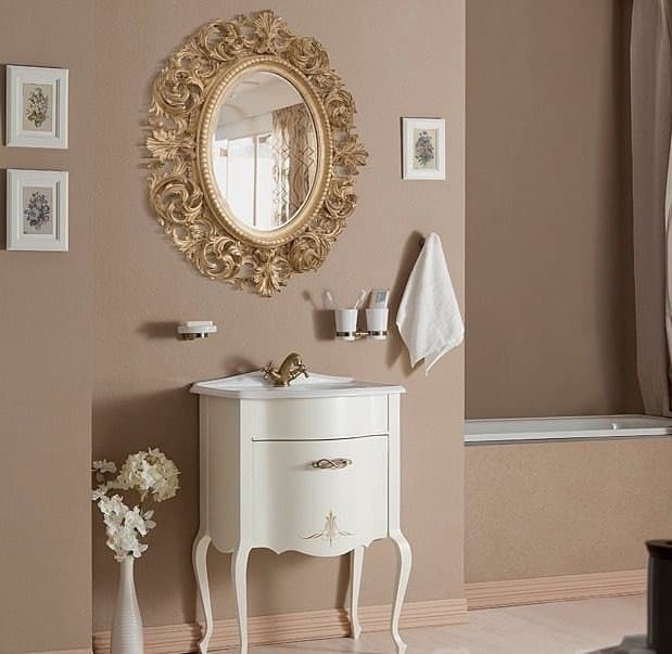 Caprigo BOURGET тумба  с раковиной, белая