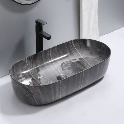 Умывальник  REA CLEO 81 Shiny Grey