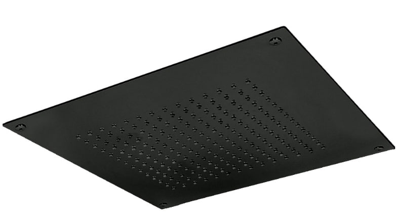 Потолочный верхний душ AquaElite 40х40 чёрный матовый