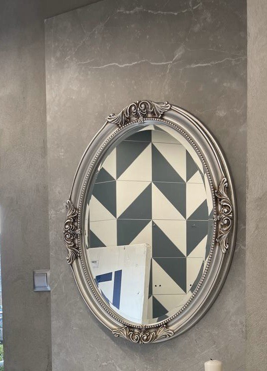 Caprigo Зеркало 62х82 античное серебро