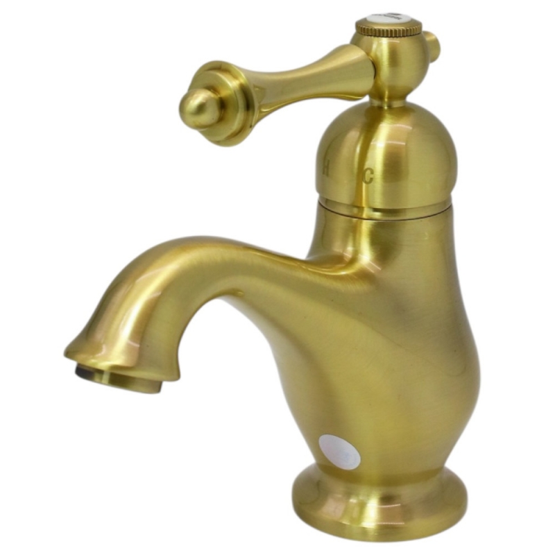 Смеситель для умывальника Ganzer, цвет бронза