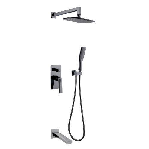 Смеситель встроенный с изливом для ванны Boheme  VENTURO 