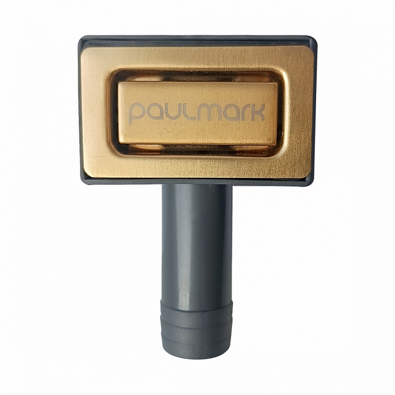 Сифон с прямоугольным переливом PAULMARK KONZ Paulmark (золотой/брашированное золото