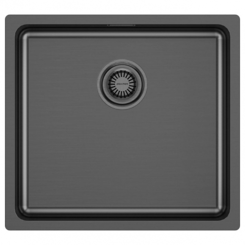 КУХОННАЯ МОЙКА PAULMARK VISTA 48 UNI ВОРОНЕНАЯ СТАЛЬ