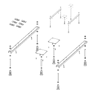 Ножки для ванны Riho Special Plus