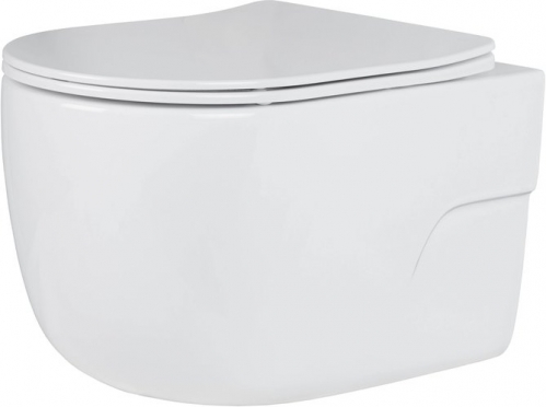 Подвесной унитаз Roxen Porto Rimless Soft Close 53x37