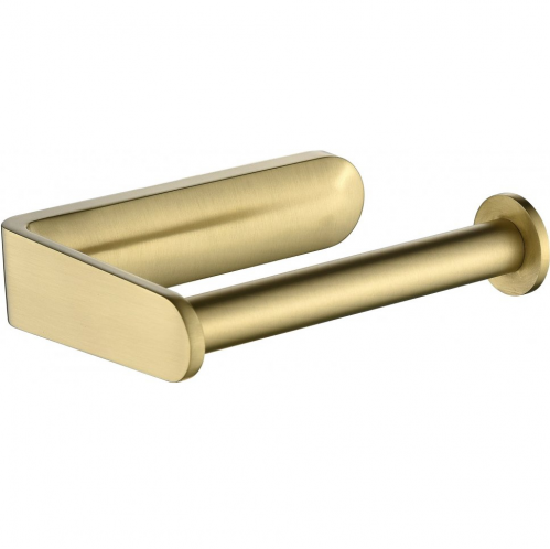 Бумагодержатель без крышки Grocenberg, золото брашированное