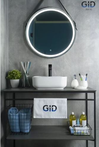 Умывальник накладной Gid  38,5x*38,5*14 белый