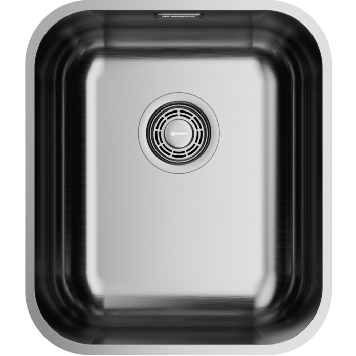 Кухонная мойка из нержавейки Omoikiri Omi 38-U/I-IN нержавеющая сталь