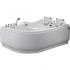 Акриловая ванна Gemy гидромассаж, 180*121, правая