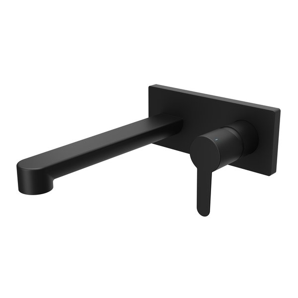 СМЕСИТЕЛЬ ДЛЯ УМЫВАЛЬНИКА RAVAK PURI, НАСТЕННЫЙ МОНТАЖ, ЧЕРНЫЙ