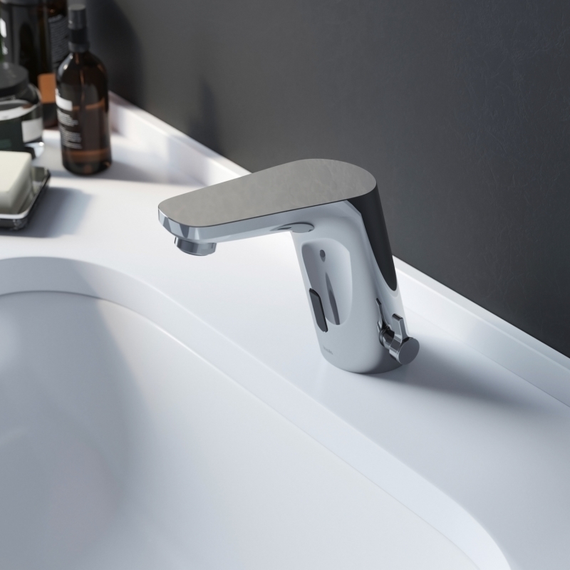 Смеситель для умывальника, сенсорный, Pulse, IDDIS