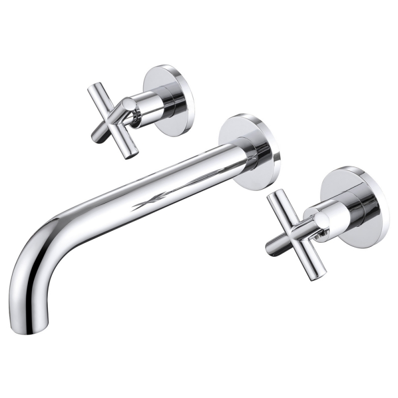 Смеситель ABBER Wasser Kreis  для раковины скрытого монтажа, хром