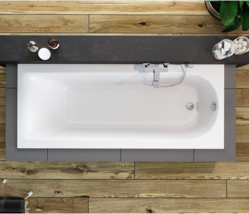 Ванна акриловая Excellent Aurum Slim 170x70, белый