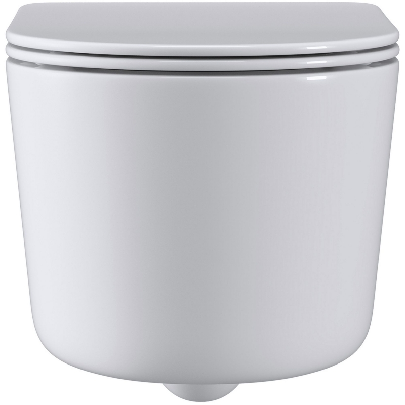 Унитаз подвесной Roxen Simple  36,5x45,5 безободковый, сиденье Duroplast, SoftClose