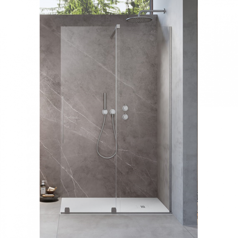 Душевое ограждение Radaway FURO BRUSHED NICKEL WALK-IN