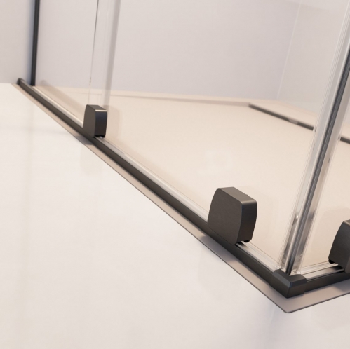 Душевое ограждение RADAWAY FURO BRUSHED GUNMETAL WALK-IN