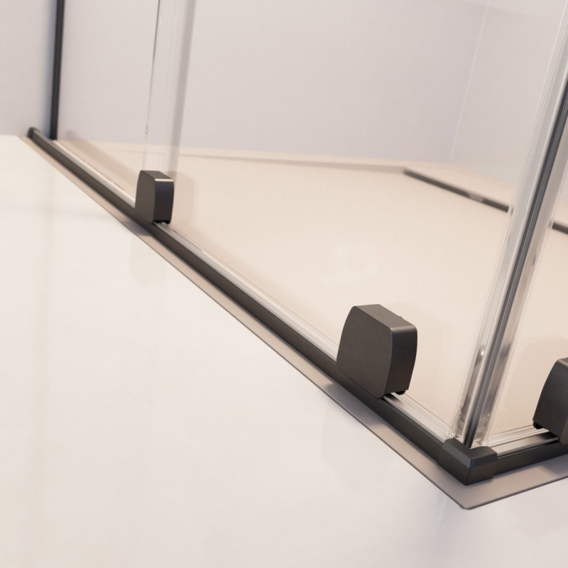 Шторка на ванну Radaway FURO BRUSHED GUNMETAL PND II