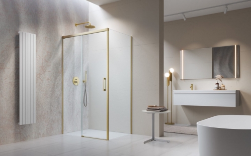 Душевой уголок Radaway IDEA 6 BRUSHED LIGHT GOLD KDJ