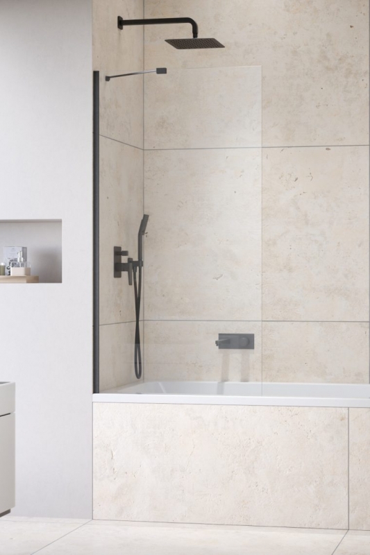 Шторка для ванны Radaway IDEA BRUSHED GUNMETAL PNJ II