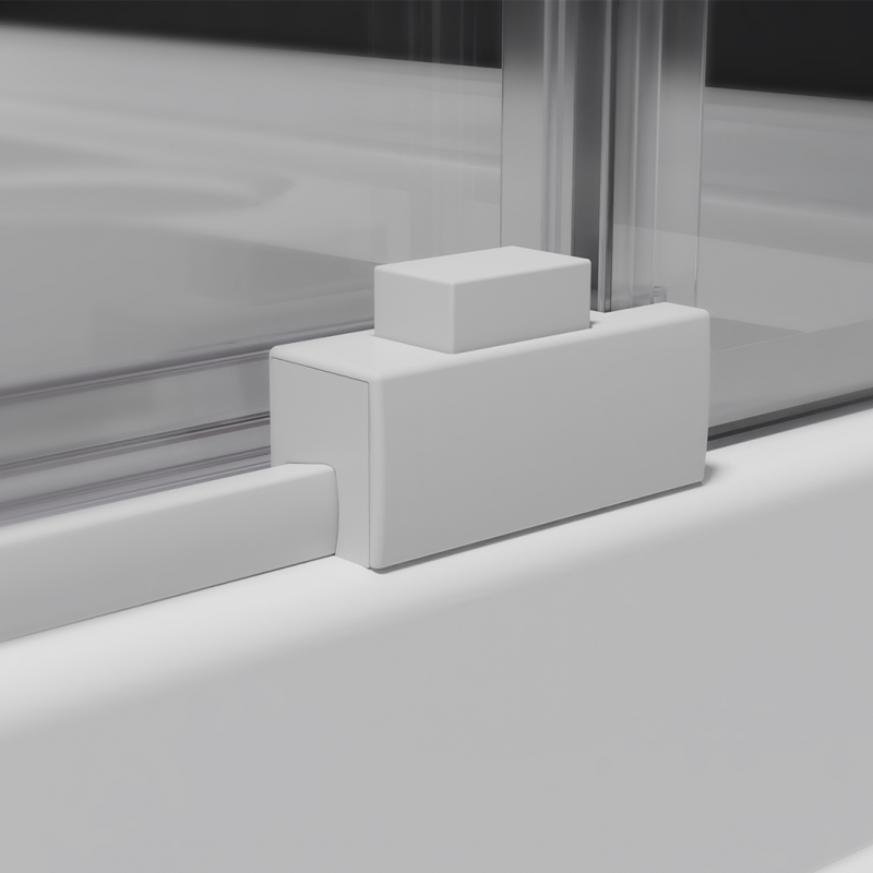 Душевой уголок Radaway IDEA WHITE KDJ, профиль белый, стекло прозрачное