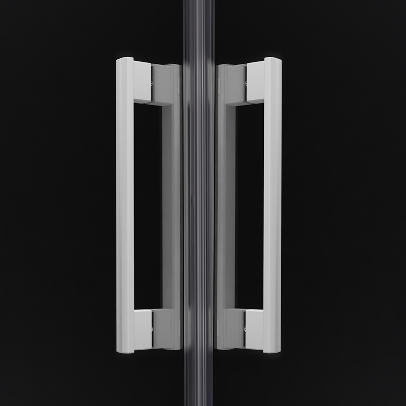 ДУШЕВОЙ УГОЛОК RADAWAY IDEA WHITE KDD, ПРОФИЛЬ БЕЛЫЙ, СТЕКЛО ПРОЗРАЧНОЕ