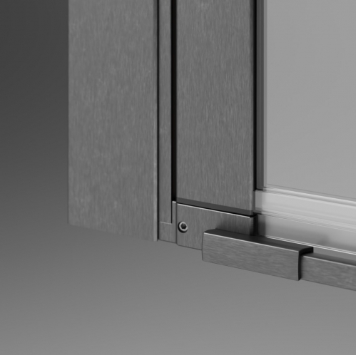 Шторка для ванны Radaway NES BRUSHED GUNMETAL PND I