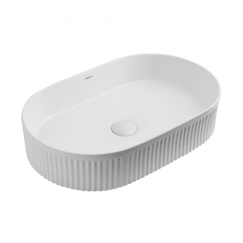 Раковина накладная ABBER Bequem  белая матовая