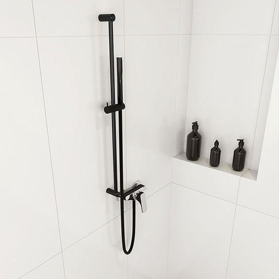 Смеситель для душа Deante Hiacynt, черный