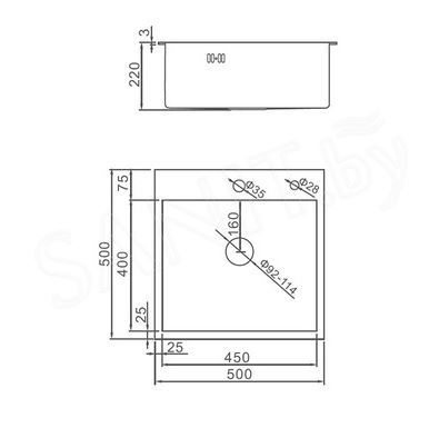КОМПЛЕКТ №3 МОЙКА, СМЕСИТЕЛЬ, ДОЗАТОР, КОЛАНДЕР