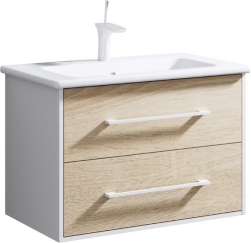 Тумба с умывальником подвесная, Mai.01.08, ТМ «AQWELLA»