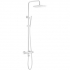 ДУШЕВАЯ ТЕРМОСТАТИЧЕСКАЯ СИСТЕМА BOHEME UNO С ИЗЛИВОМ, ЦВЕТ белый