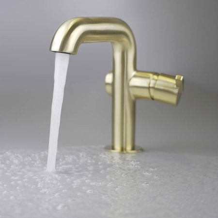 Deante Silia Bianco Смеситель для раковины, белый матовый