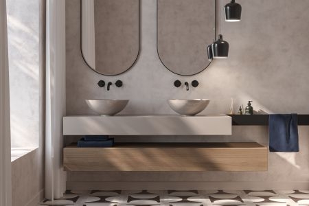 Раковина Holbi Demeter, 40x40, из Solid Surface