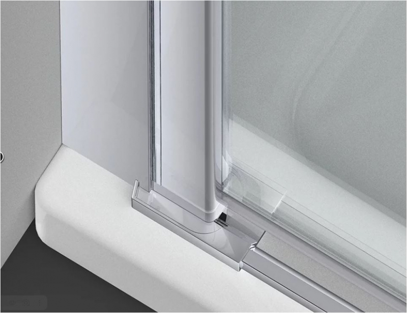 Душевая дверь Vincea Alpha 70*195 см хром