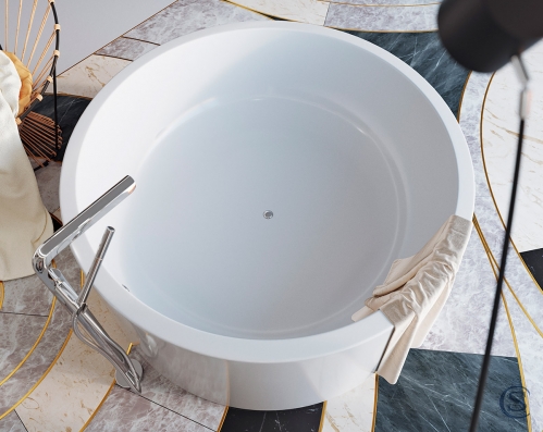 ISOLA  Круглая ванна из камня 200*200