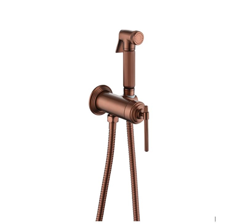 Смеситель гигиенический, ETERNA COPPER BRUSED