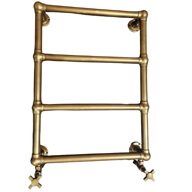 Boheme Полотенцесушитель водяной 750x500mm , бронза (нерж.. сталь)