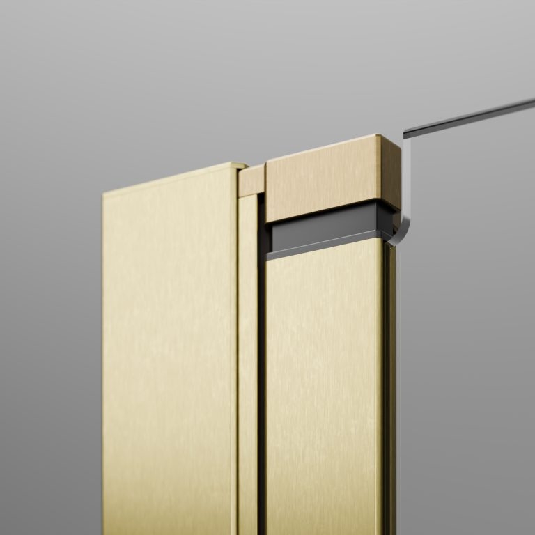Душевая дверь Radaway NES 6 BRUSHED GOLD DWD II