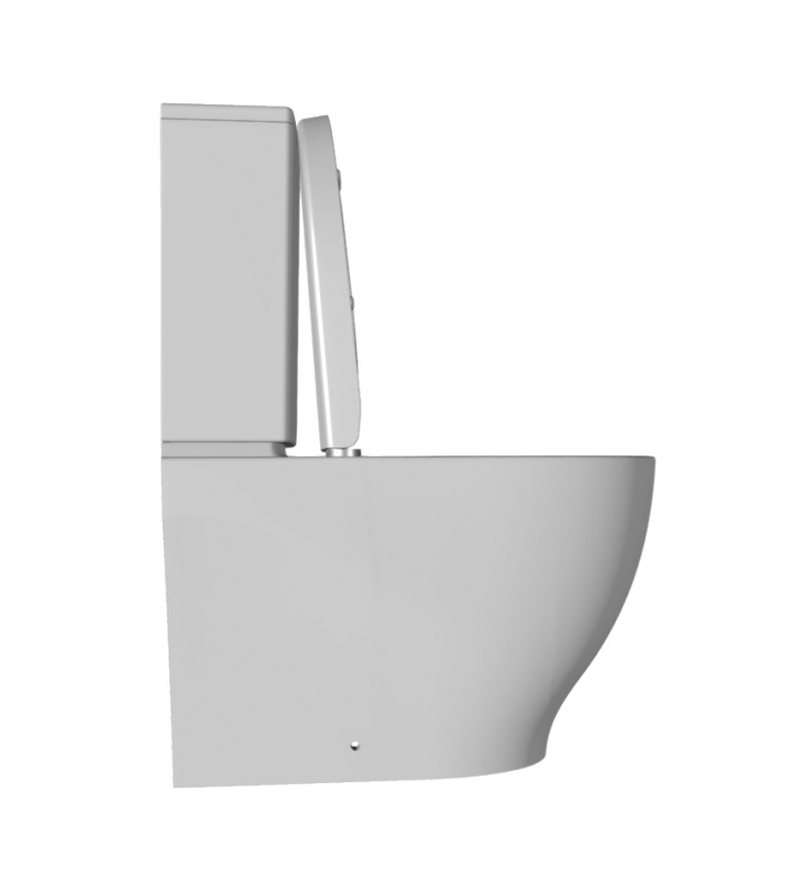 Унитаз-компакт Creavit Mare, безободковый